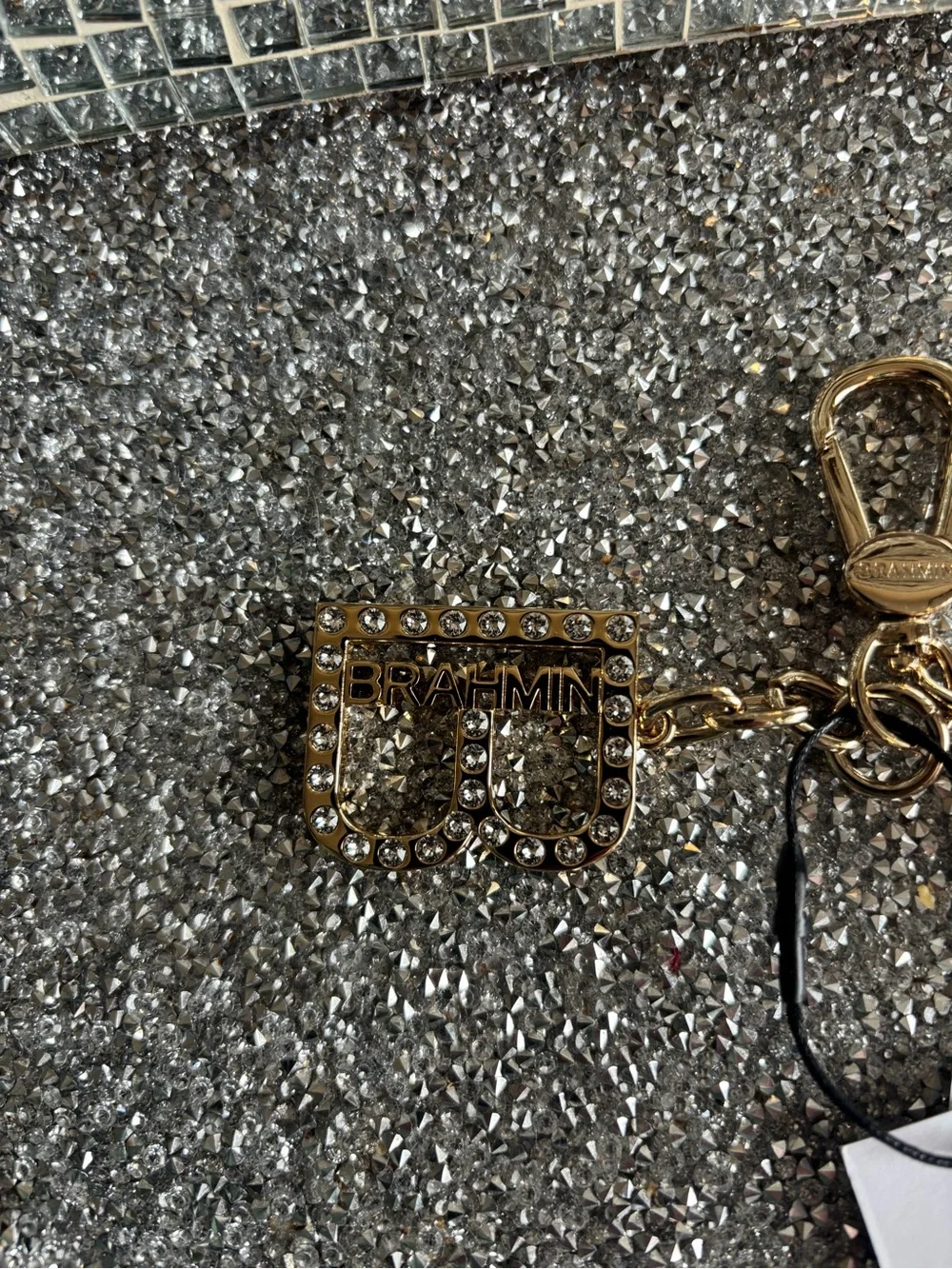 🌟Brahmin B Charm Tassel Neptune Melbourne Keychain